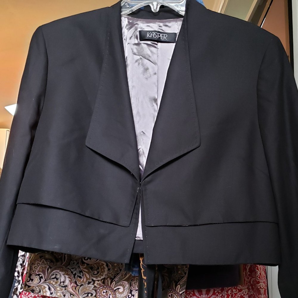 Kasper Black Bolero style jacket